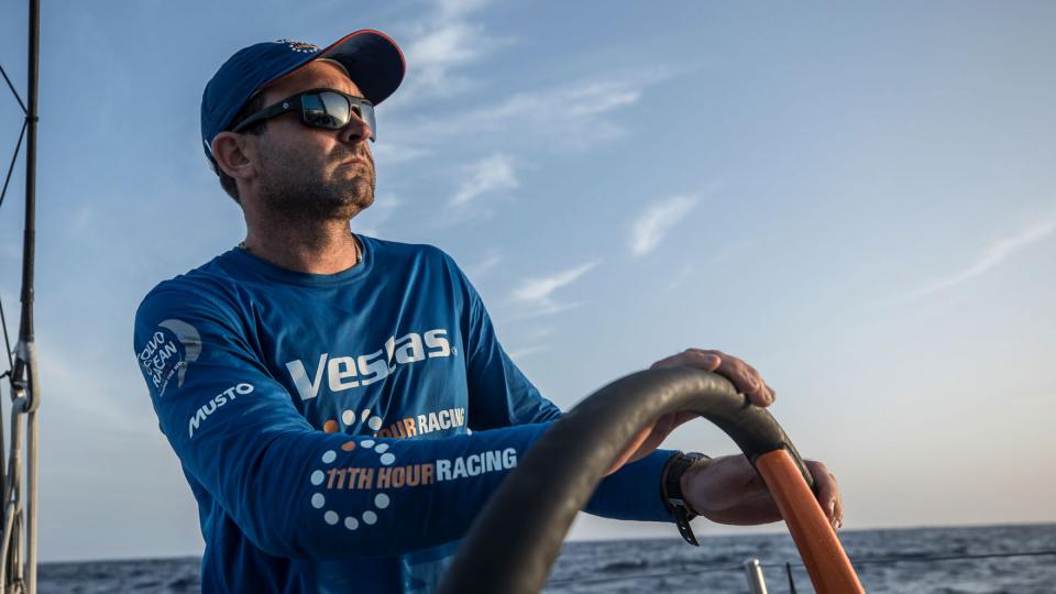 Leg 01, Alicante to Lisbon, day 05, on board Vestas 11th Hour Racing. Photo by James Blake Volvo Ocean Race. 26 October, 2017