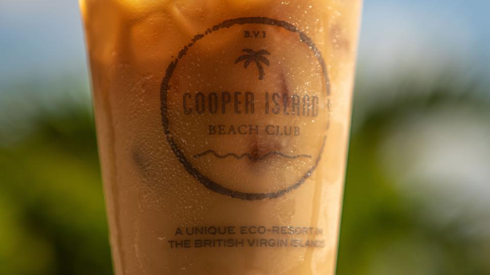 Cooper Island Beach Club cocktail