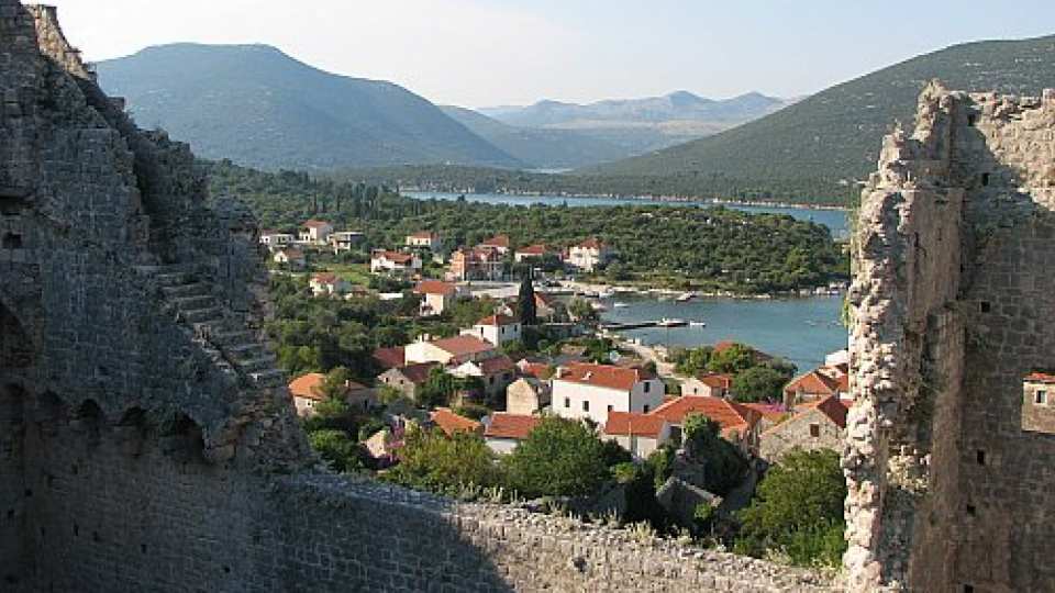 Bird eye's view of Croatia
