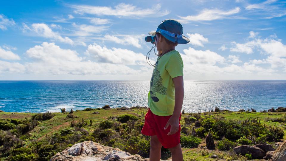 Hiking views St Martin