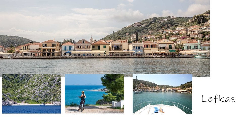 Lefkas collage