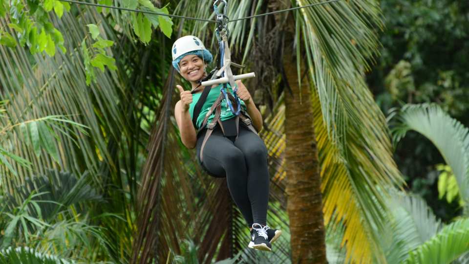 St. Lucia Ziplining Treetop Adventure Park
