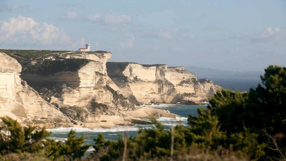 Bonifacio coastline Bonifacio coastline