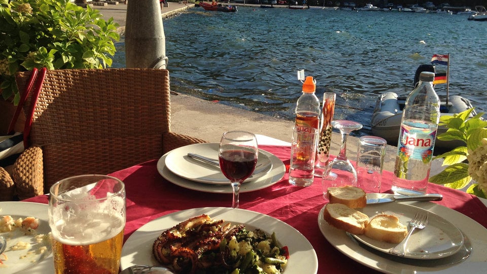 Local food and wine in Croatia