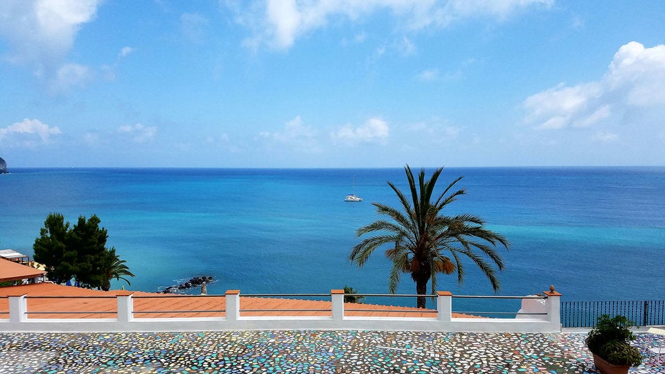 Santo Angelo anchoring location view Santo Angelo anchoring location view