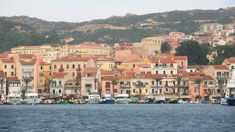 View on La Maddalena Town View on La Maddalena Town
