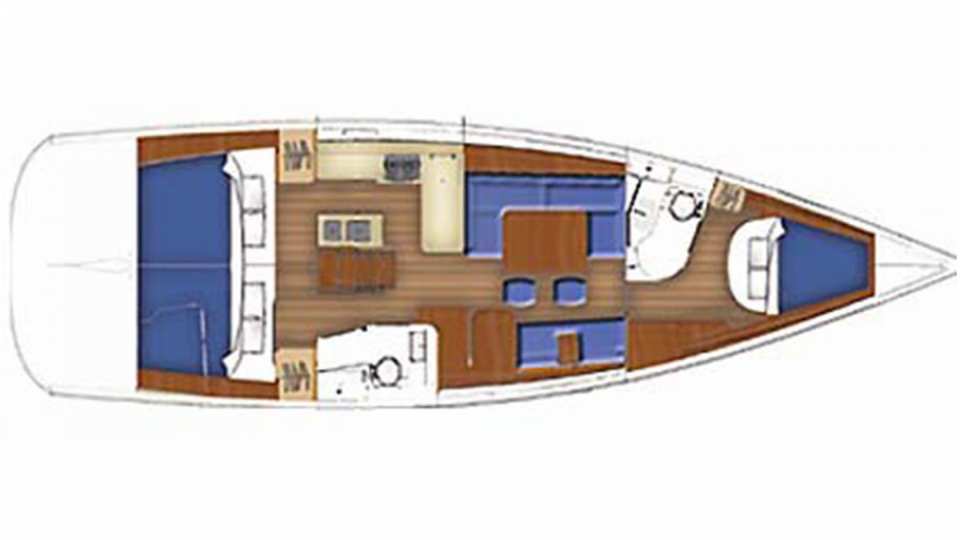 40 3 Cabin Monohull Sunsail Usa