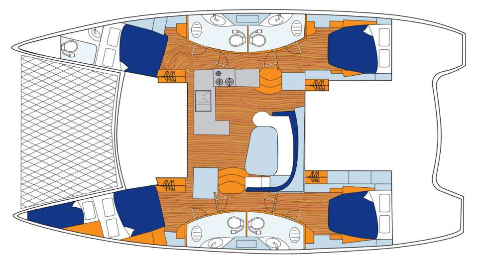 Sunsail 454 4 Cabin Sunsail The stepped hull design dramatically improves performance, making for a fast, efficient vessel, boasting even more space than the sunsail 444. sunsail 454 4 cabin sunsail