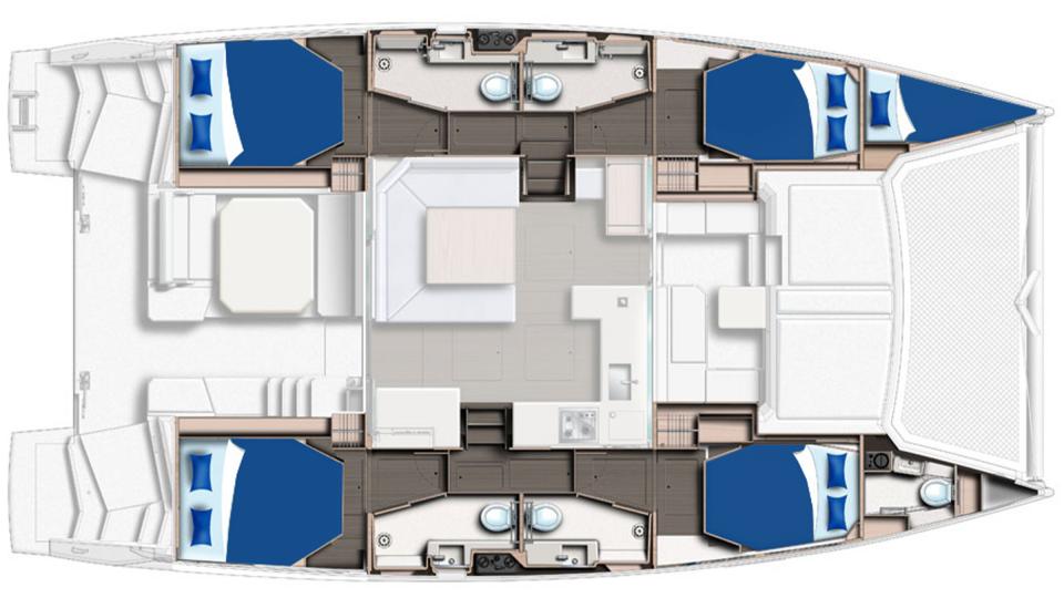 Sunsail 454l Catamaran For Up To 10 People Sunsail Arenduy katamaran ot kompanii sunsail na sailogy. sunsail 454l catamaran for up to 10