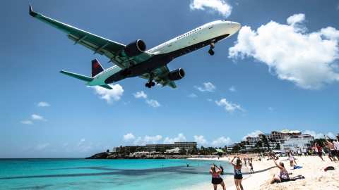 Ramon Kagie Unsplash St. Martin plane Ramon Kagie Unsplash St. Martin plane