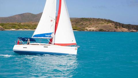Sailing in the Caribbean Sailing in the Caribbean