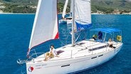 People Relaxing on Sunsail Yachts in Corfu Greece 