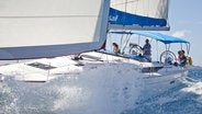 Sunsail yacht undeway