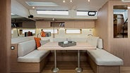 Sunsail 51 saloon front view