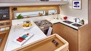 Sunsail 44 galley