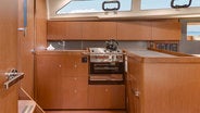 Kombuis van Sunsail 41.1 monohull met 3 cabines