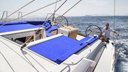 Man sailing on Sunsail yacht