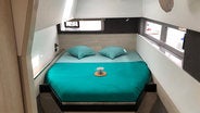Interior view of Sunsail 454L aft cabin