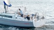 Paar aan boord van de Sunsail 38.2
