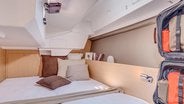 Sunsail 38.2 cabine in de achtersteven