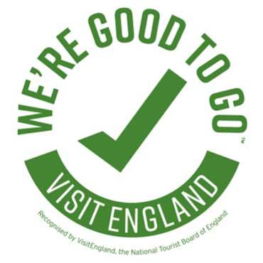 Visit England Good to Go logo Visit England Good to Go logo