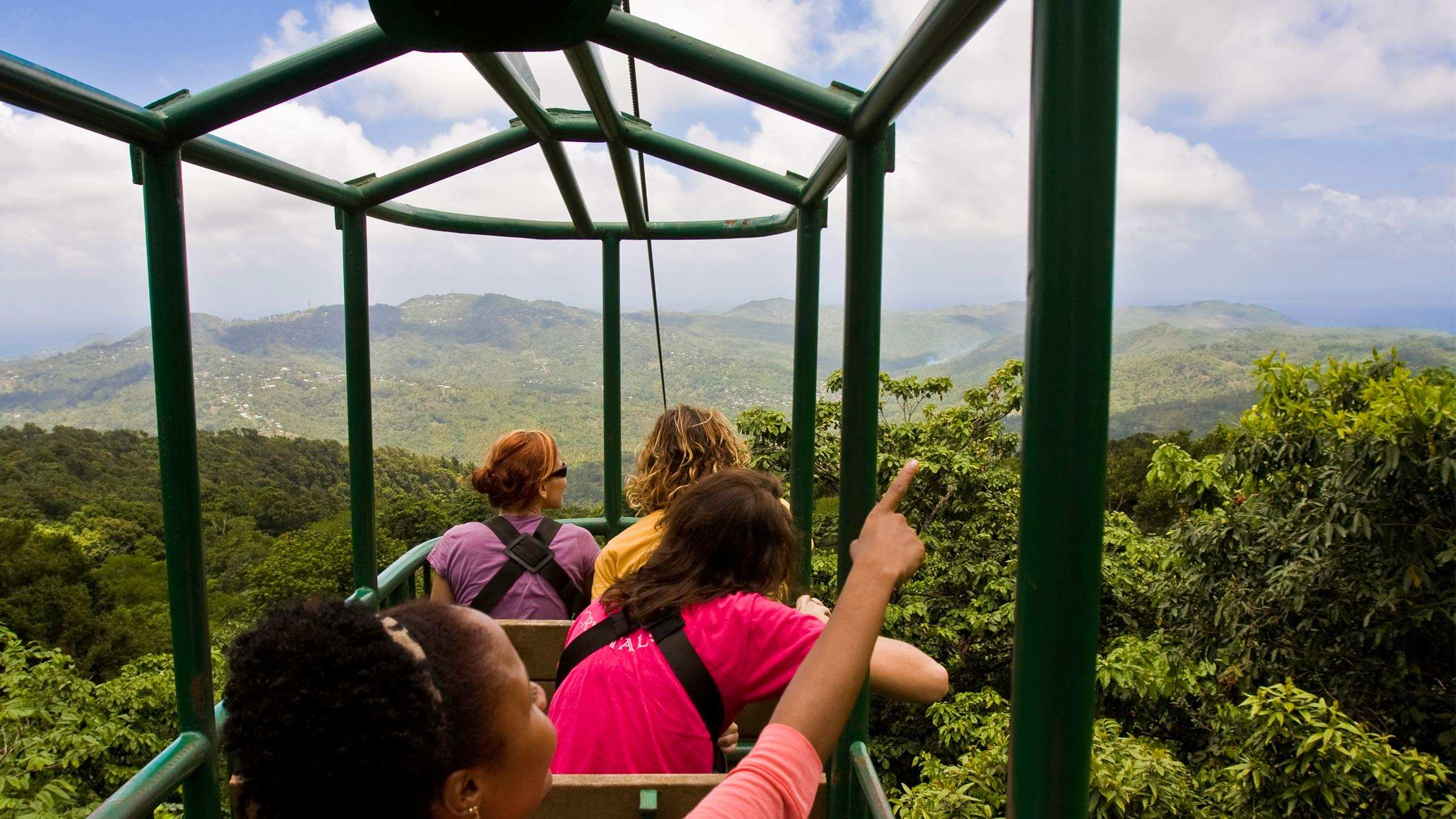 St Lucia Arial Tram